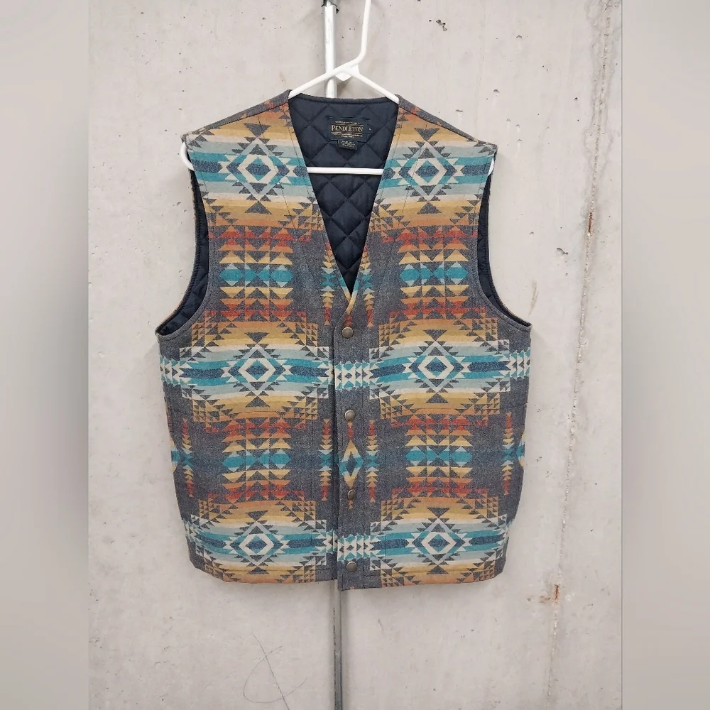 Pendleton Wool Vest - Picture 1 of 11
